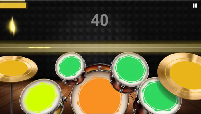 Drums real drum set music games to play and learn android App screenshot 3