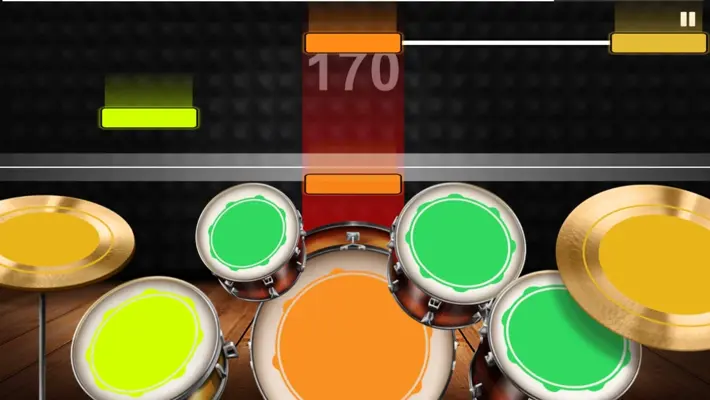 Drums real drum set music games to play and learn android App screenshot 5